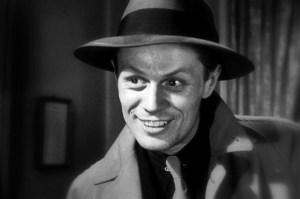 Richard Widmark's portrayal of Tommy Udo in Kiss of Death in which he pushes a poor wheelchair bound woman down the stairs has been ranked as one of the greatest villains in movie history as well as an inspiration for the Joker in Batman. Unfortunately, when nominated around Oscar time, Academy voters weren't very comfortable with having a guy win the Best Supporting Actor price to a man playing a complete psycho so they gave the Oscar to a man playing Santa Claus.