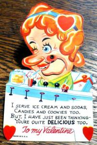 Basically this is Miss Frizzle before she had the magic school bus. Of course, she went through a very awkward phase in high school and really didn't go out much with boys for obvious reasons.