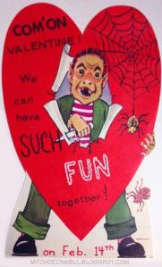 Hey, wolf dude, save all the creepy scary stuff for October 31st. Seriously, Valentine's Day isn't your holiday.