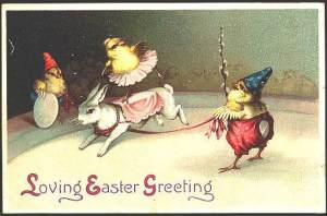 Man, it must suck being a rabbit in a chick circus. Seriously, nobody wants to get pussy willow whipped under the big top.