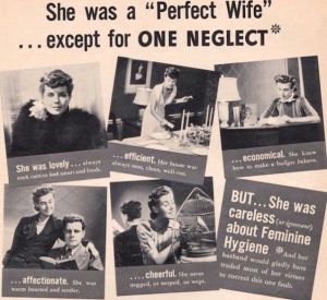 Yes, she was everything a husband could ask her but Mr. Superficial here couldn't appreciate her because she was unable to change her period pad once in awhile during her time of the month. And her husband Mr. Superficial would trade all her assets so she could correct this.