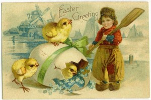 I don't know about you but I think the chicks need to clear out right now because there's a paddle wielding boy with murder on the mind. 