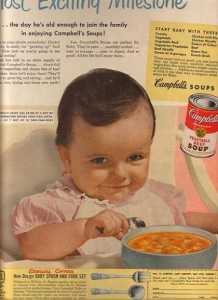 Of course, this might be a baby picture of a potential demon child or serial killer in the making. Seriously, it could almost be Hannibal Lecter in his infancy.