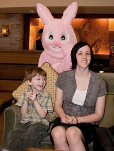 Maybe it's best to leave the two blissfully unaware of the pink monster gaining up on them. And I certainly don't like the look in his eyes.