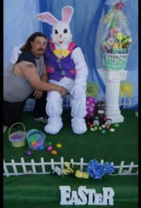 "Time for our 12 o'clock paddy cake, tiger." For those who've seen Who Framed Roger Rabbit?, you might know what I'm implying.