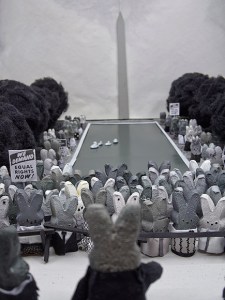 Never has history come to such life in a peep diorama as this one on the March on Washington.