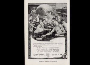 Yes, I'm sure there's nothing overtly homoerotic about this scene of naked guys congregating together to wash up. Nothing gay at all (sarcasm).