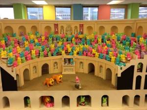 Will Bunnius Peepsimus slay the lions or become lion lunch like the guy before him? Oh, I can barely contain the excitement.