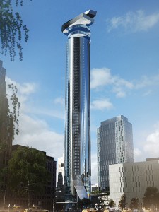 I'm sure this would be an appropriate corporate headquarters for Gillette. But I wonder if any of their employees want to work inside a safety razor building.