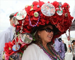 Too bad that the Amazing Karnak was planning on wearing the same thing. Of course, most people don't know who the Amazing Karnak is since he's one of Johnny Carson's characters. Yeah, hasn't been around since the 1990s.