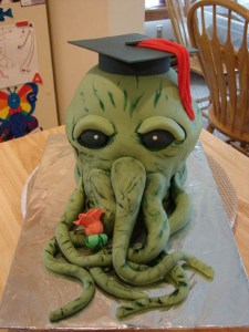 Yeah, I'm sure little children won't get the reference on this cake. Still, not sure if it's appropriate for graduation.