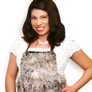 Yes, it's fake. But just because it's an apron, doesn't mean it belongs in the kitchen or anywhere else. Seriously, we're not in the Stone Age.