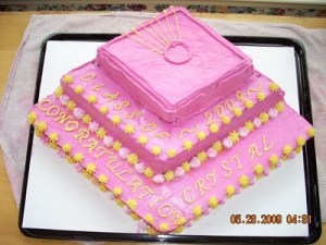 Yeah, the tassel looks like a piece of litter, I'd see at the cemetery where I live. Assuming that some people think cemeteries are great spots Sunday afternoon tryst.