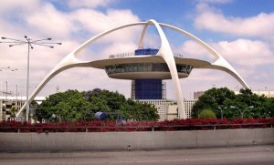 This is the Theme Building at Los Angeles International Airport. Still, I'm sure the aliens would find LA quite accommodating, especially for those seeking a career in show biz.