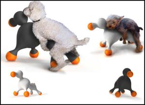 Finally, the kind of toy for your dog to hump with. Of course, horny dogs basically hump on anything that moves if they can get away with it. So I don't why a dog sex toy is necessary.