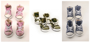 Seriously, your dog or cat can do just fine walking without shoes. I mean cats and dogs have been doing that for centuries. So why do we have sneakers for them?