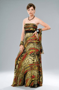 Yeah, this dress may seem decent but the color scheme really isn't appropriate. I mean spring has to be full of life. With a dress like this, everything looks dead.