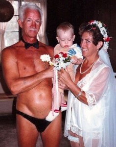 Let's just say while beach weddings may seem romantic, getting married in your speedo isn't. This is especially true for anyone over the age of 50.