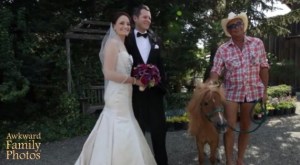 Now the pony is quite cute I have to admit. However, seeing an old guy in short shorts, not so much.