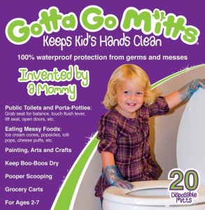 Now I know this is for little kids. But still, wouldn't it be better to teach them to clean their messes. Also, there are already products that keep kiddie hands clean. It's called soap. You may have heard of it.