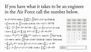Now this is the kind of complex math engineers would certainly deal with. Yes, this is certainly incomprehensible to people like me.