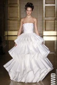 Sure it might be roomy underneath. But I wouldn't be caught dead in the type of dress that seems like it was designed from a paper accordion.