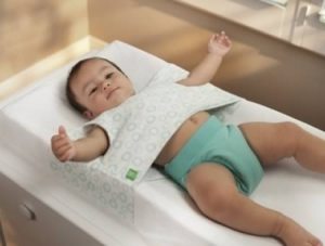 Now this straps your baby onto a changing table so you won't have a hard time cleaning up. Of course, my grandfather used to strap me onto a changing table in my infancy and it didn't cost him $42. Still, this isn't a medieval torture device.