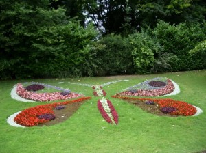Sure you've heard of butterfly gardens. But have you ever heard of a garden shaped like a butterfly? Seriously, this is pretty cool.