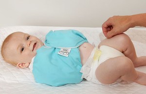 Basically this is a baby straitjacket for the changing table.Seriously, why don't you put on a baby Hannibal Lecter mask while you're at it?