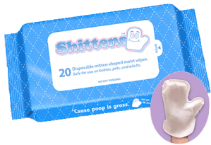Want your dad to be as sanitary as possible? Then these Shittens will bring the joy of hand cleaning his ass without all the crappy contamination.  Great for changing diapers.