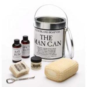 This include everything a man needs to go soft like Fisherman’s Hand Butter, Fisherman’s Scrub Soap, Spicy Shave Gel, Bay Rum After Shower Oil, and a body mitt. I mean a bath set is what you give your mom when you don't know what else to buy her, so why not get one for your dad? Yeah, I'm sure he'll really take to that (sarcasm).