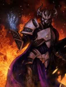 As one of the most unpleasant and feared deities in the pantheon, Nergal embodies the most destructive aspects of the sun. He's a raging bully who brings devastation wherever he goes. He accepts no surrender or mercy.