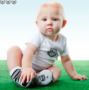 Listen, if your baby isn't walking, then it's too early to get them to play soccer. Seriously, who the hell thinks babies can play soccer for God's sake?