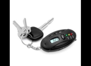 I'm sure giving your dad a breathalyzer keychain is a very subtle way to tell him that he has a drinking problem. Perhaps if your considering giving your dad this, it's probably time for an intervention.