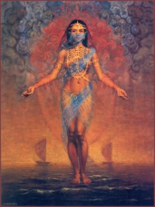 A benevolent goddess, Nanshe embodies social justice principles like caring for orphans and widows, advising those in debt, and taking in refugees. Nevertheless, she doesn't figure as much in myths as goddess like Inanna and Ereshkigal do.