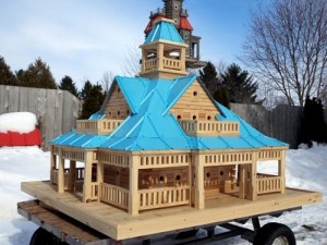 Nevertheless, I hear they charge their avian lodgers fortune in birdseed. Maybe flying south for a winter in Boca Raton is a cheaper bet, but I'm sure the rates aren't much better there either.