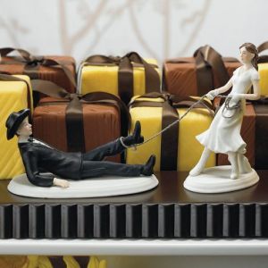 This bride's face reads: 