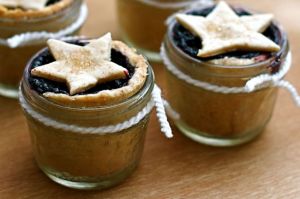 Now these can be baked in little glass containers as long as you're careful. So when serving them, you don't have to make a mess.