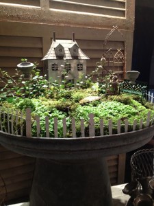 For a person, a place like this life size would be one  people would want to avoid at all costs (save maybe for a few idiot teenagers in slasher movies, particularly if they're black guys {since they're usually killed first}). For a fairy garden, it's a beautiful nature scene. 