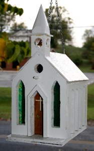 Yes, I'm sure there will be some avian gospel choir in their singing hymns to Cheepsus. Okay, maybe not that, but it has a ringing bell for avian services.