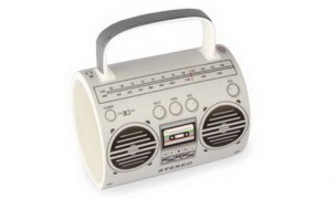 Now this doesn't actually play music since it's painted on. But you get the idea. Okay, c'mon, use your imagination.