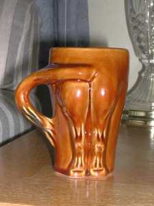 Now I'm not sure what to make of this. I guess this is more of a gag gift for some people. Is there a head on the other side?