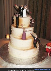 I'm sure your wedding sucked if you spent the reception basically killing off zombie wedding guests. I mean weddings are supposed to be happy occasions. A zombie plague at the reception isn't.