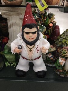 Of course, I'm sure all the  qualudes and peanut butter and banana sandwiches will catch up to him somehow. Still, I'm sure that cone goes great with that polyester jumpsuit. Still, that look seems like Elvis from the Vegas years.