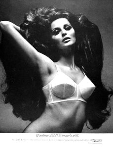 Of course, what baffles me about this ad is the fact how Cousin Itt managed to knock up a supermodel. Then again, he might give credit to the famous Burt Reynolds Cosmo centerfold.