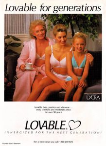 Yes, but does that statement have to be surmised in perhaps one of the most awkward family photos ever. Seriously, there's no way in hell I'd want have a picture with my mom and grandma in their underwear. I mean how could they think this was a good idea?