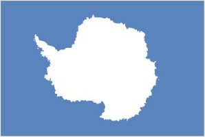 Yes, Antarctica has a flag. It has no inhabitants, no government, and no culture. But it has a flag with its landmass on it. Should've went with a penguin instead.