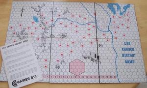 Now this game pertains to the Mormon journey westward into Utah where most of them live today. However, it wasn't just marketed in Utah. Still, when it comes to games on westward journeys, I'll just stick with Oregon Trail.