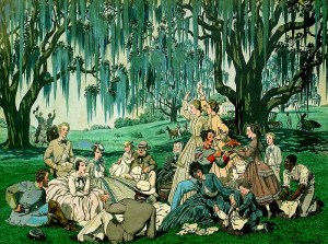 Contrary to the images of  elegant plantations, happy slaves, proper Southern gentlemen, and beautiful Southern belles, life in the Old South wasn't the kind of society people imagine it. The Old South consisted of a society built on white supremacy, slavery, and rule of a rich wealthy elite wanting to preserve a way of life that benefitted no one but themselves.