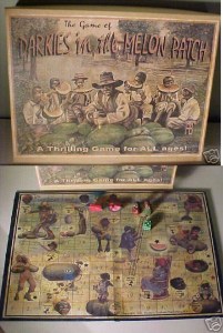 Now this may look like an old timey racist board game but it's really a modern fake (which makes it even worse). Nevertheless, it would be loved by anyone who's a fan of Chutes and Ladders as well as Birth of a Nation (with the latter group of fans being people I really don't want to associate with).